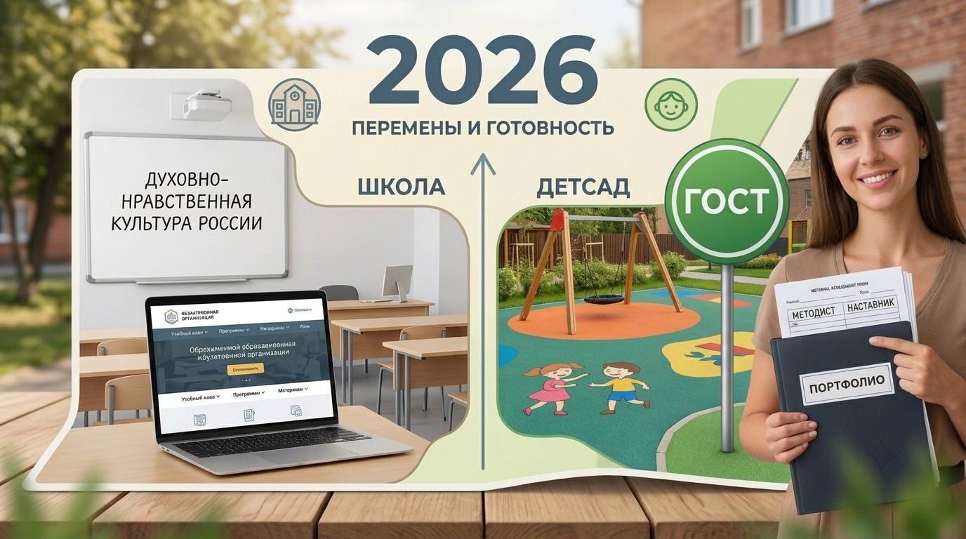 Что изменится в работе школ и детских садов в 2026 году: практический ориентир